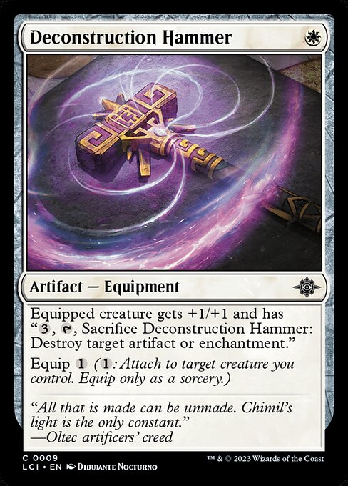 Deconstruction Hammer (LCI 9)