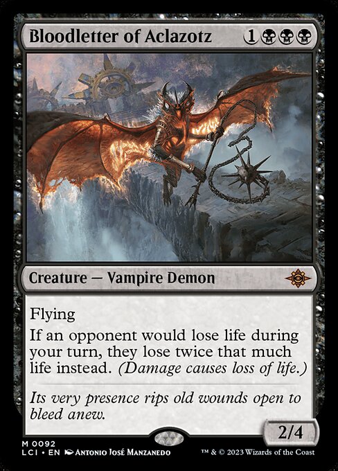 Bloodletter of Aclazotz (LCI 92)
