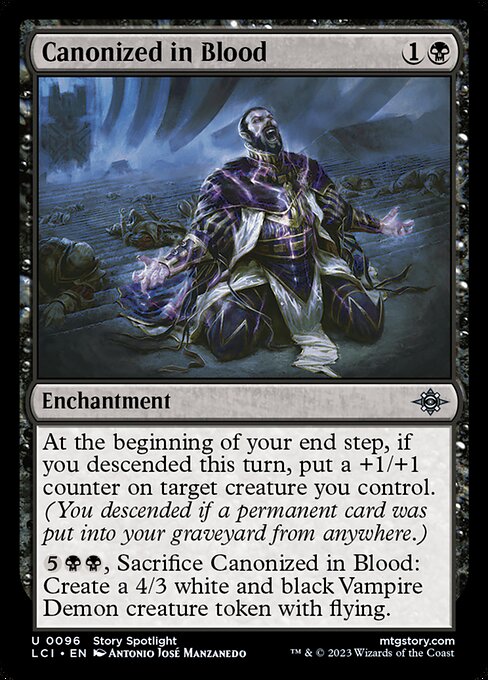 Canonized in Blood (LCI 96)