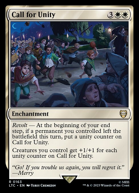 Call for Unity (LTC 163)