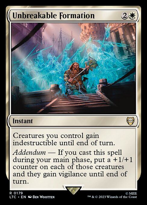 Unbreakable Formation (LTC 179)