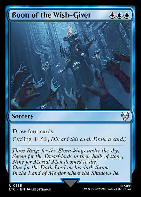 Boon of the Wish-Giver (LTC 185)