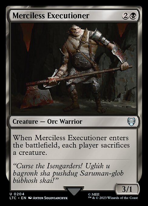 Merciless Executioner (LTC 204)