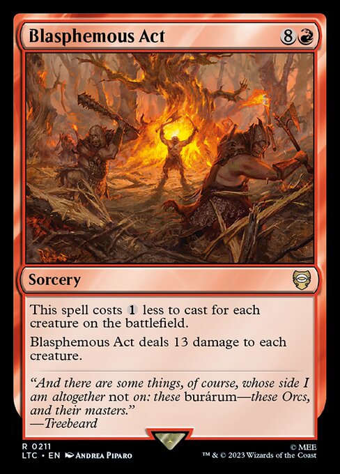 Blasphemous Act (LTC 211)