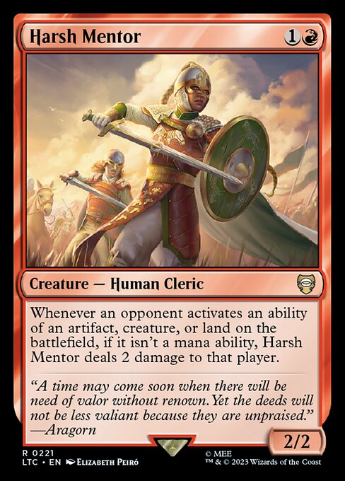 Harsh Mentor (LTC 221)