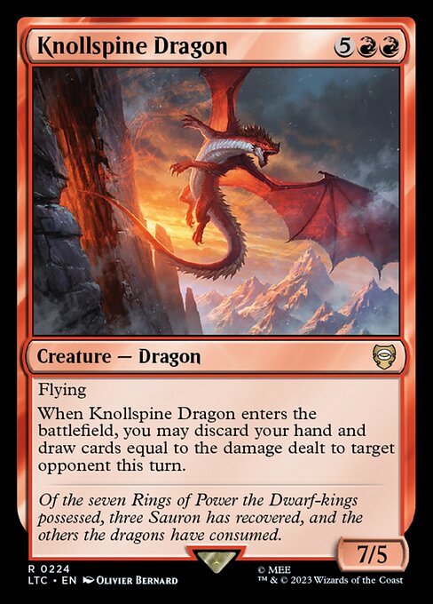 Knollspine Dragon (LTC 224)