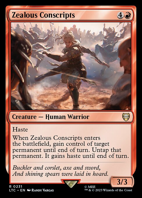 Zealous Conscripts (LTC 231)