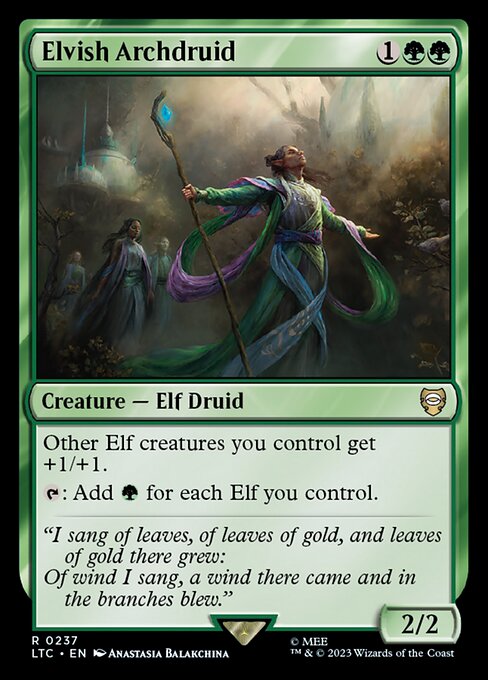 Elvish Archdruid (LTC 237)