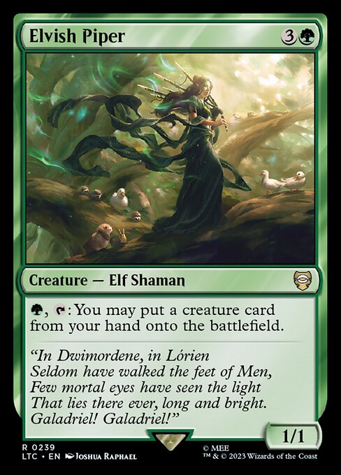 Elvish Piper (LTC 239)