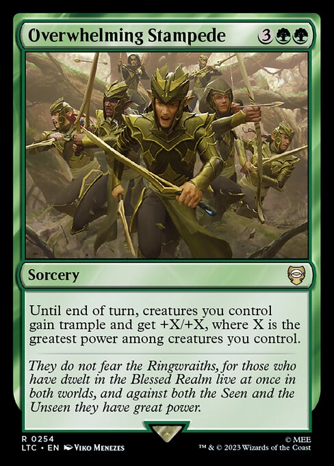 Overwhelming Stampede (LTC 254)
