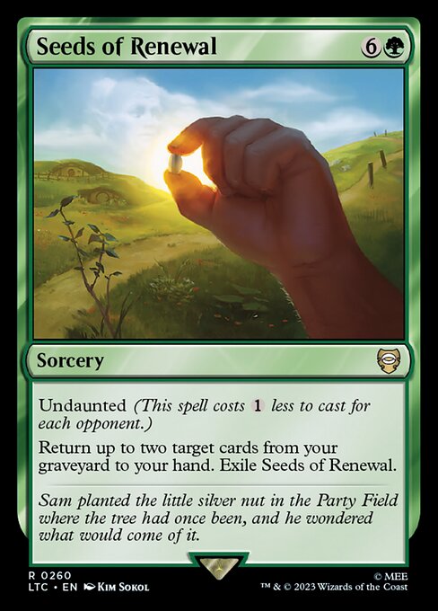 Seeds of Renewal (LTC 260)
