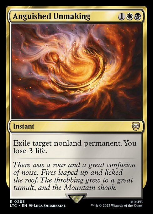 Anguished Unmaking (LTC 265)