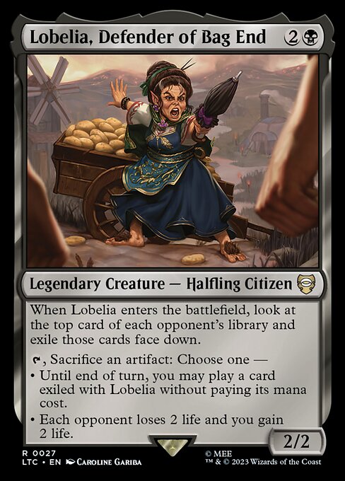 Lobelia, Defender of Bag End (LTC 27)