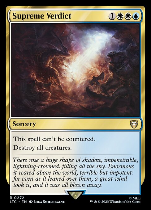 Supreme Verdict (LTC 272)