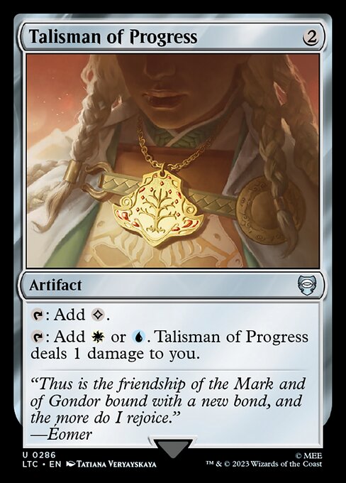 Talisman of Progress (LTC 286)