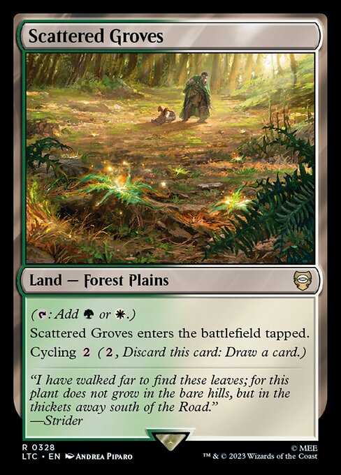 Scattered Groves (LTC 328)