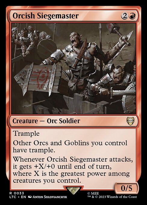 Orcish Siegemaster (LTC 33)