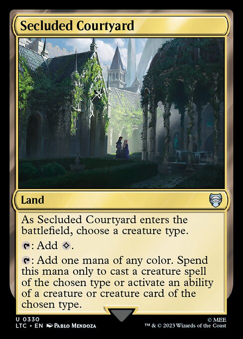 Secluded Courtyard (LTC 330)