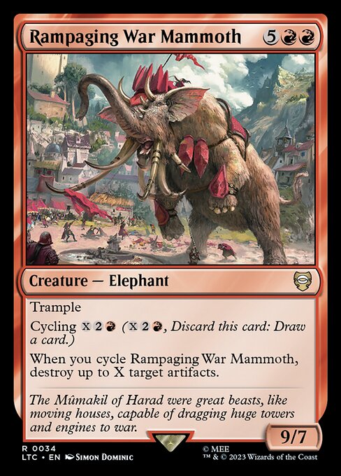 Rampaging War Mammoth (LTC 34)