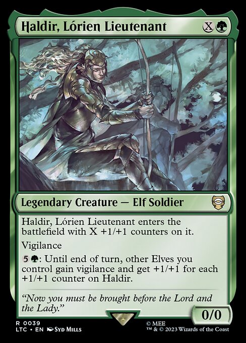 Haldir, Lórien Lieutenant (LTC 39)