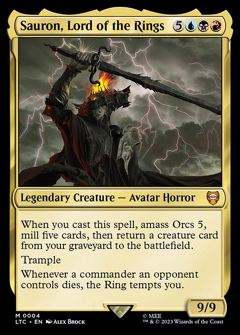 Sauron, Lord of the Rings (LTC 4)