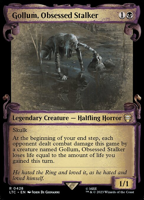 Gollum, Obsessed Stalker (LTC 428)