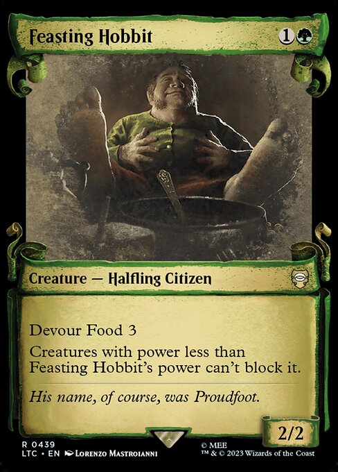 Feasting Hobbit (LTC 439)