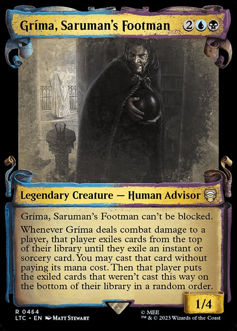 Gríma, Saruman's Footman (LTC 464)