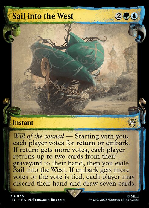 Sail into the West (LTC 475)