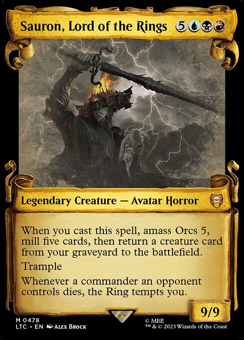 Sauron, Lord of the Rings (LTC 478)