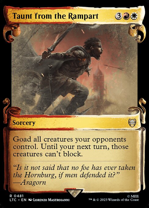 Taunt from the Rampart (LTC 481)