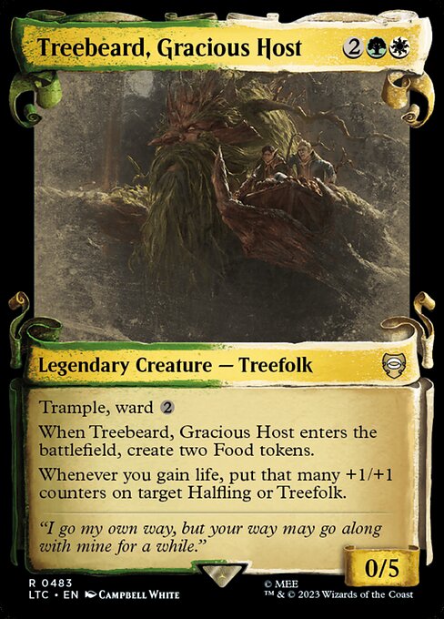 Treebeard, Gracious Host (LTC 483)