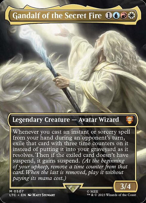 Gandalf of the Secret Fire (LTC 507)