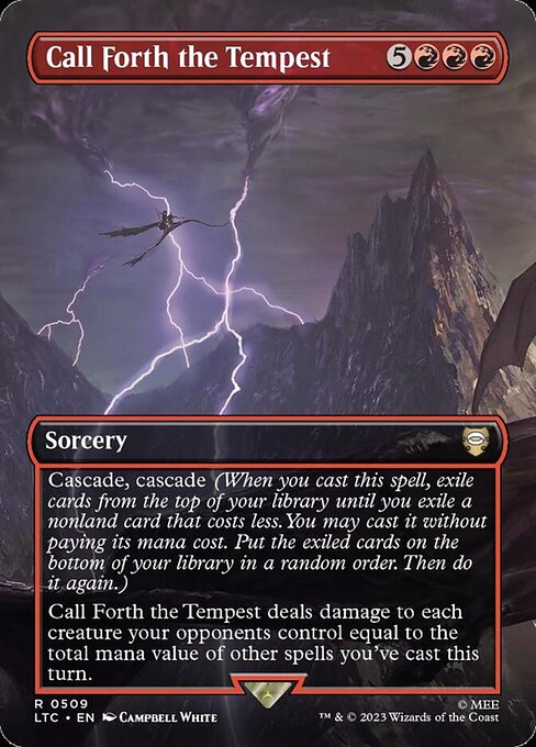 Call Forth the Tempest (LTC 509)