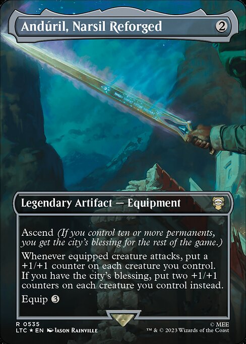 Andúril, Narsil Reforged (LTC 535)