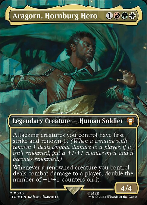 Aragorn, Hornburg Hero (LTC 536)