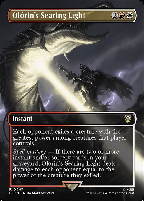 Olórin's Searing Light (LTC 547)