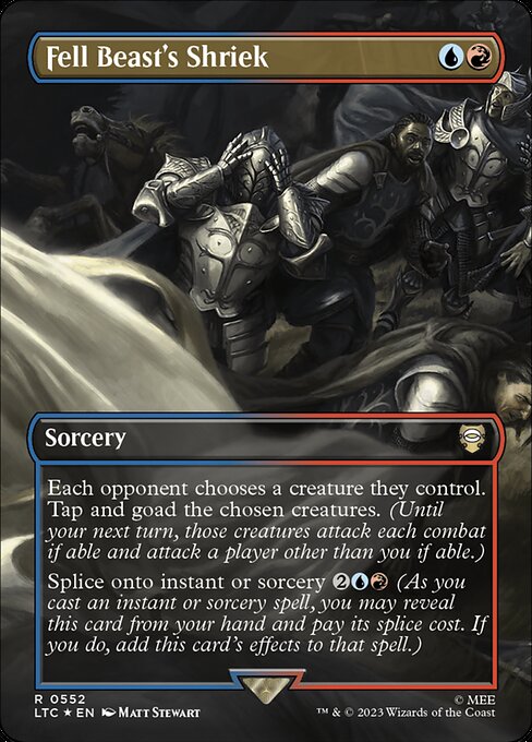 Fell Beast's Shriek (LTC 552)