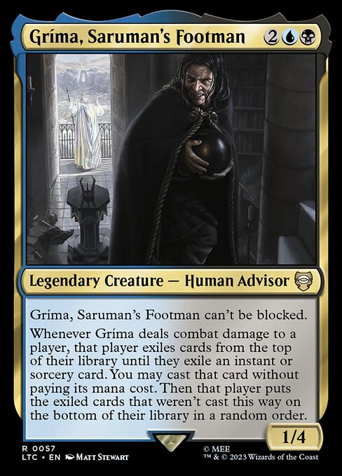 Gríma, Saruman's Footman (LTC 57)