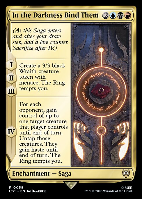 In the Darkness Bind Them (LTC 58)