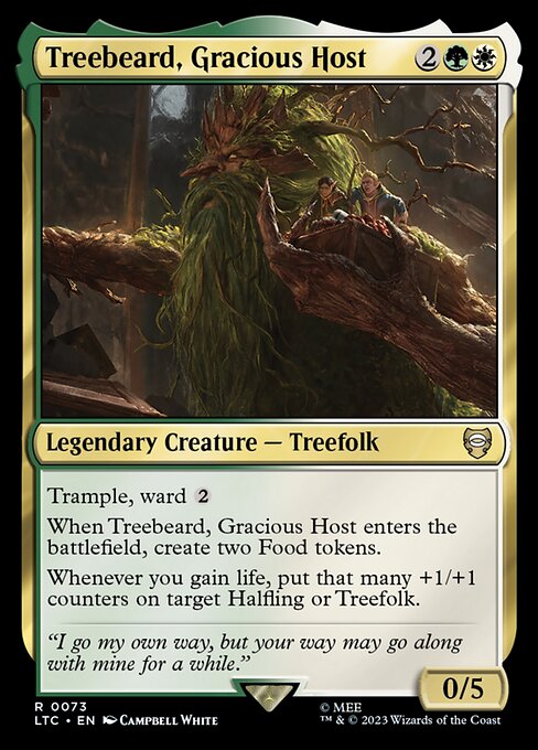 Treebeard, Gracious Host (LTC 73)