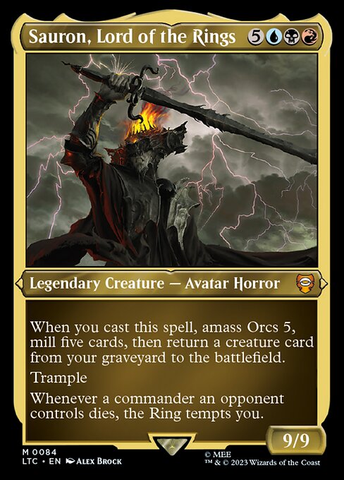 Sauron, Lord of the Rings (LTC 84)