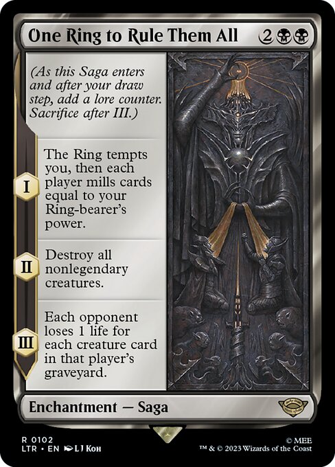 One Ring to Rule Them All (LTR 102)