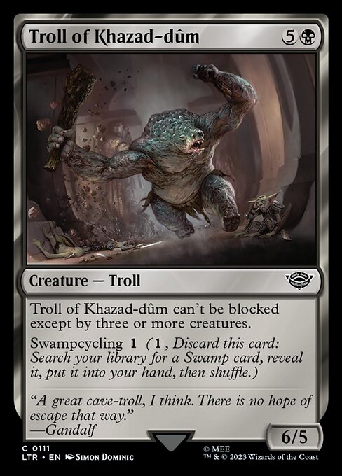 Troll of Khazad-dûm (LTR 111)