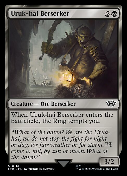 Uruk-hai Berserker (LTR 112)