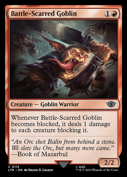 Battle-Scarred Goblin (LTR 115)