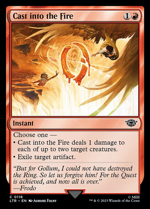 Cast into the Fire (LTR 118)