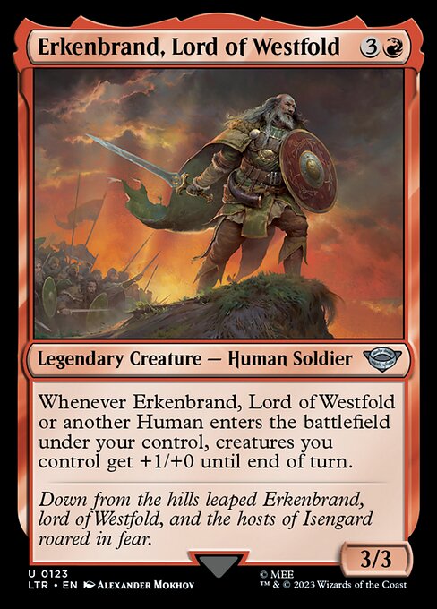 Erkenbrand, Lord of Westfold (LTR 123)