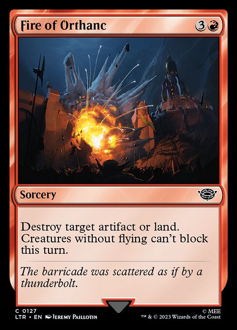 Fire of Orthanc (LTR 127)