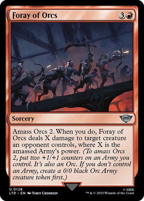 Foray of Orcs (LTR 128)